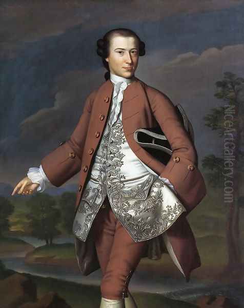 Theodore Atkinson Jr. Oil Painting by John Singleton Copley