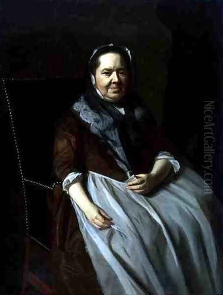 Portrait of Mrs Paul Richard, nee Elizabeth Garland, 1771 Oil Painting by John Singleton Copley