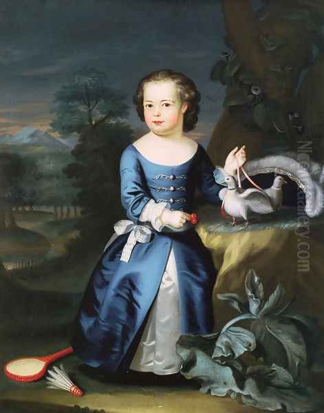 Thomas Aston Coffin Oil Painting by John Singleton Copley