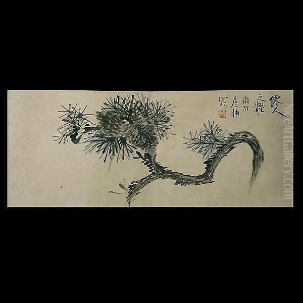 Untitled Oil Painting by Gao Fenghan