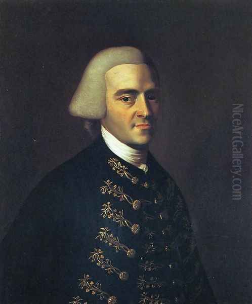 John Hancock I Oil Painting by John Singleton Copley