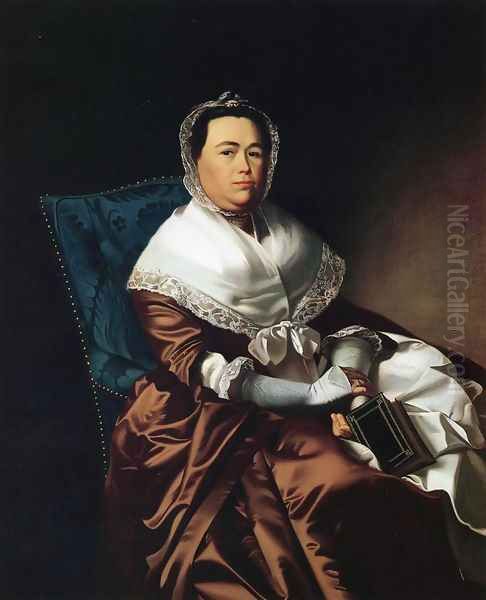 Mrs. James Russell (Katherine Graves) Oil Painting by John Singleton Copley