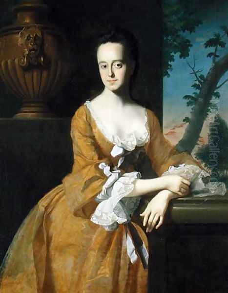 Mrs John Murray (Lucretia Chandler) (1730-68), 1763 Oil Painting by John Singleton Copley