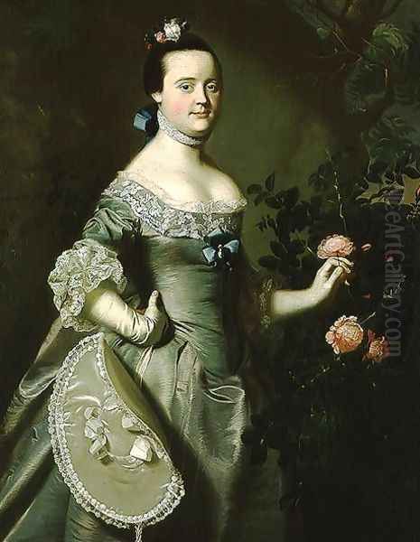 Hannah Loring, 1763 Oil Painting by John Singleton Copley