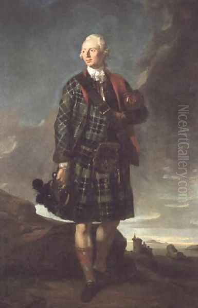 Sir Alexander Macdonald, 9th Baronet of Sleat and 1st Baron Macdonald of Slate Oil Painting by John Singleton Copley