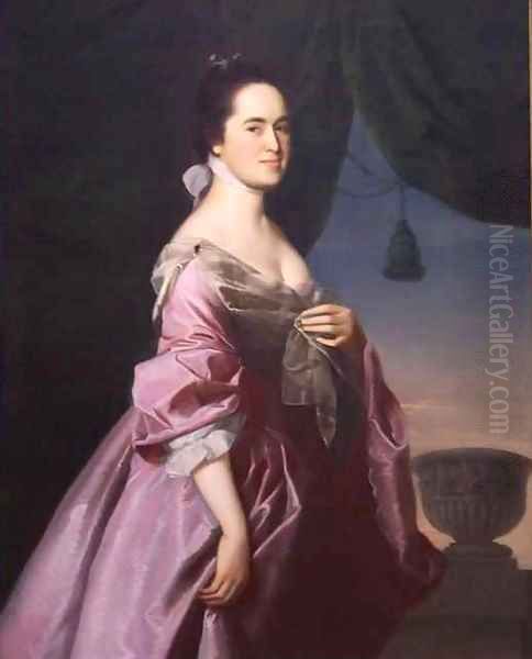 Sarah Jackson Oil Painting by John Singleton Copley