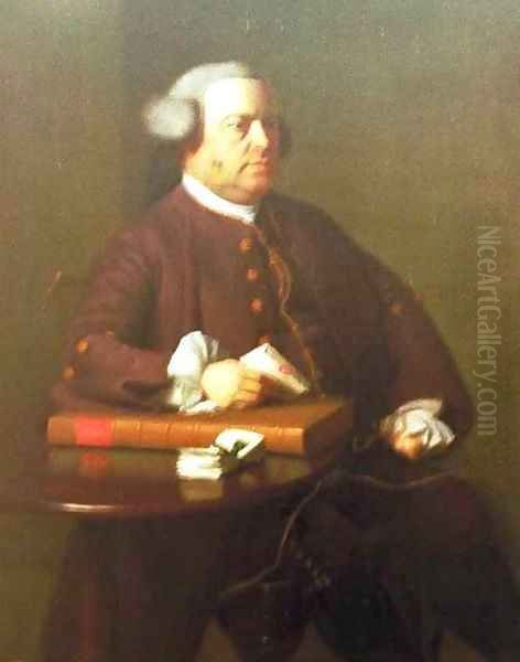 Nathaniel Allen Oil Painting by John Singleton Copley