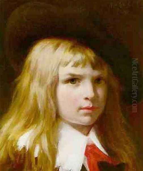 Little Lord Fauntleroy Oil Painting by Pierre Auguste Cot