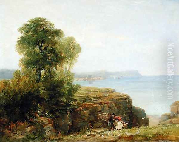 Cardigan Bay, 1846 Oil Painting by David Cox