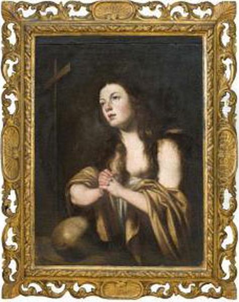 Maria Maddalena In Preghiera Oil Painting by Domenico Fetti