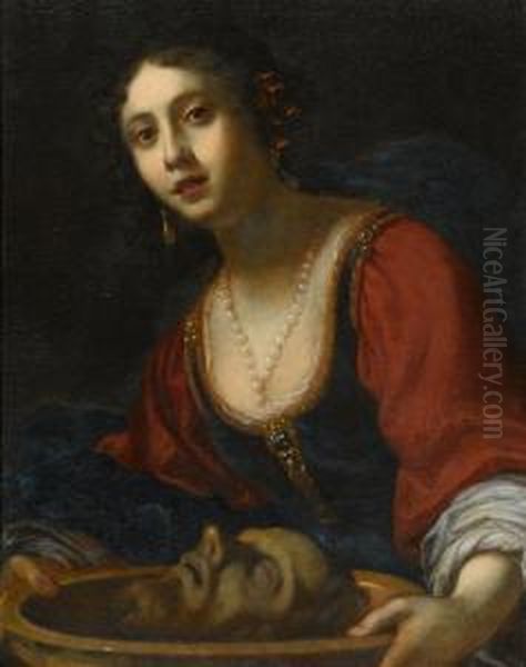 Salome. Oil Painting by Felice Ficherelli Il Riposo