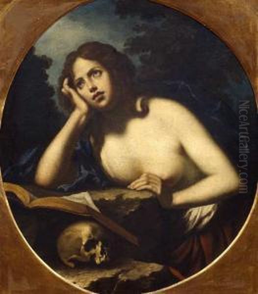 Maddalena Penitente Oil Painting by Felice Ficherelli Il Riposo