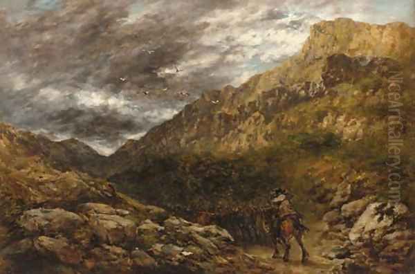 The coming storm Oil Painting by David Cox