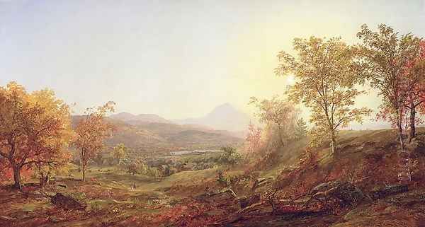 Autumn at Mount Chocorua, 1869 Oil Painting by Jasper Francis Cropsey