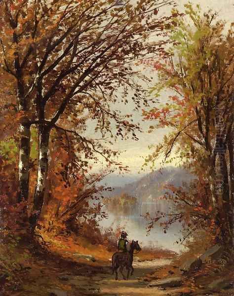 Landscape Oil Painting by Jasper Francis Cropsey