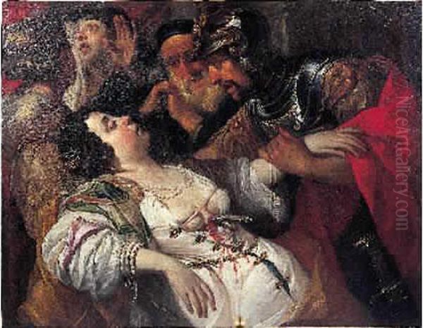 La Mort De Lucrece by Ludovicus Finsonius (see FINSON, Louis)