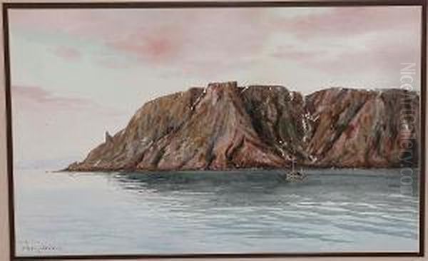 North Cape Oil Painting by Frederick R. Fitzgerald