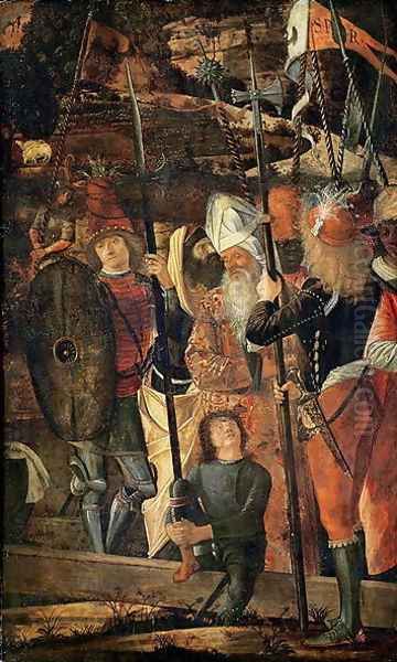 Group of Orientals, Jews and Soldiers, 1493-95 Oil Painting by Vittore Carpaccio