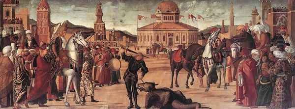 The Triumph of St George 1502 2 Oil Painting by Vittore Carpaccio