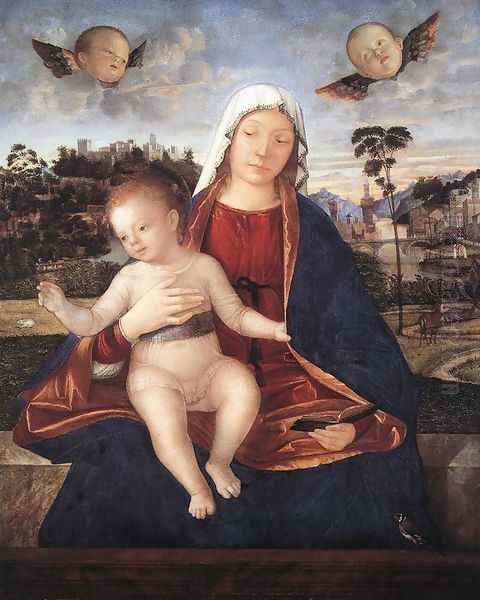 Madonna and Blessing Child 1505-10 Oil Painting by Vittore Carpaccio