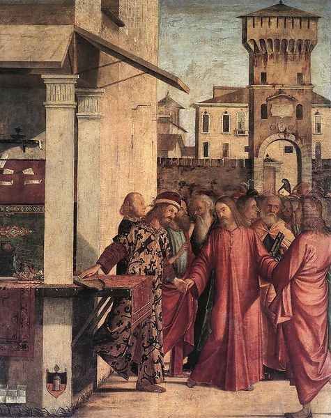 The Calling of Matthew 1502 Oil Painting by Vittore Carpaccio