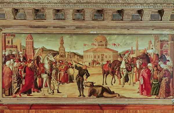 The Triumph of St. George, 1501-07 Oil Painting by Vittore Carpaccio