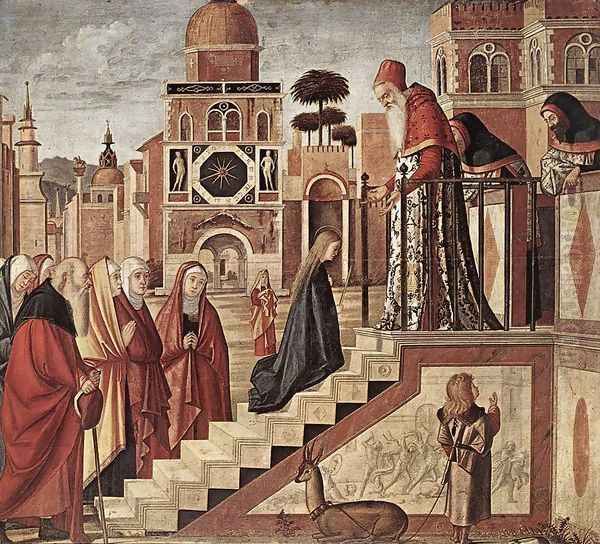 The Presentation of the Virgin 1504-08 Oil Painting by Vittore Carpaccio