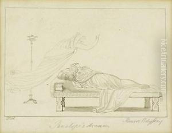 Penelope's Dream Oil Painting by John Flaxman