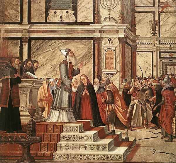 The Marriage of the Virgin 1504-08 Oil Painting by Vittore Carpaccio