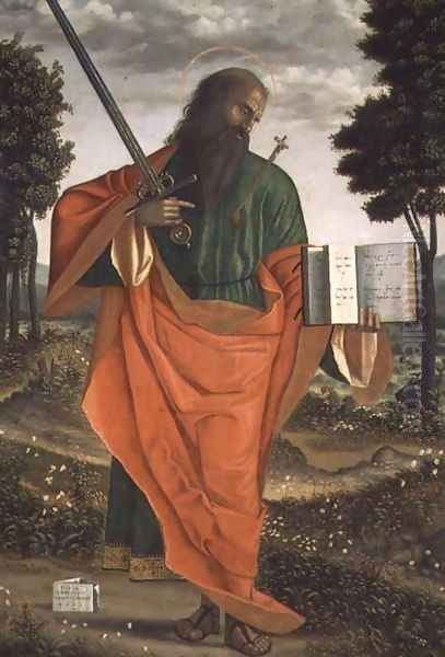 St. Paul, 1520 Oil Painting by Vittore Carpaccio