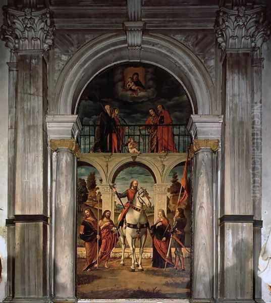 St. Vitalis and Saints Oil Painting by Vittore Carpaccio