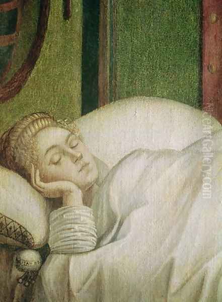 Dream of St. Ursula, 1495 Oil Painting by Vittore Carpaccio