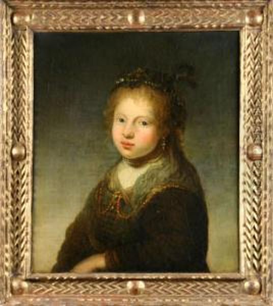 Att Oil Painting by Govert Teunisz. Flinck