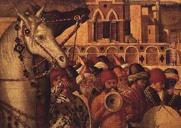 Triumph of St.George, 1501-07 (detail) Oil Painting by Vittore Carpaccio