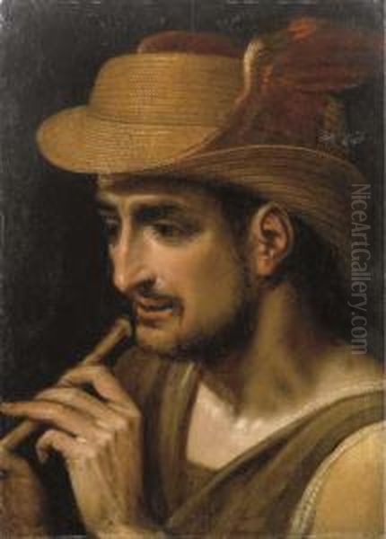 Mercurio Oil Painting by Frans I Vriendt (Frans Floris)