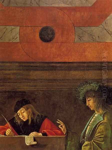 The Ambassadors Depart (detail) Oil Painting by Vittore Carpaccio