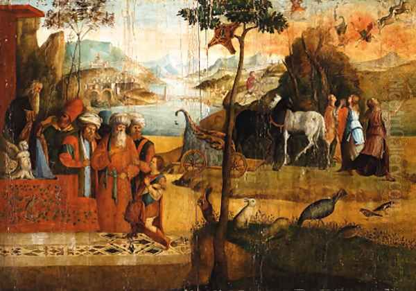 The Fall of Phaeton Oil Painting by Vittore Carpaccio