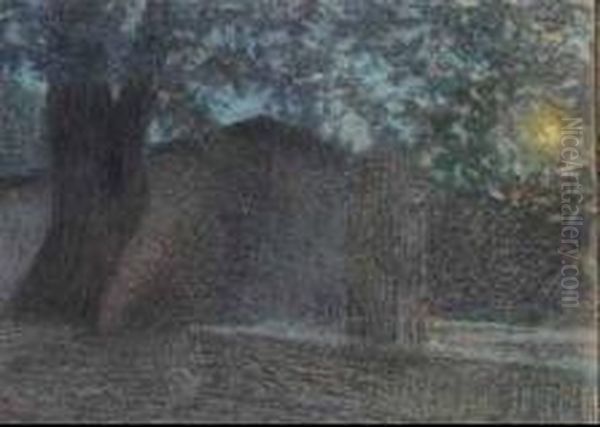 Notturno Oil Painting by Ruggero Focardi