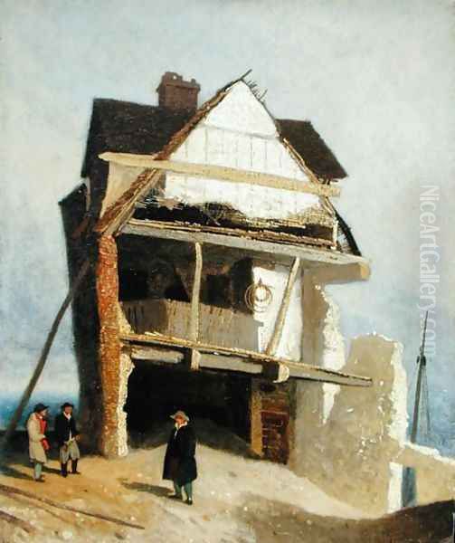 Ruined House, c.1807-10 Oil Painting by John Sell Cotman