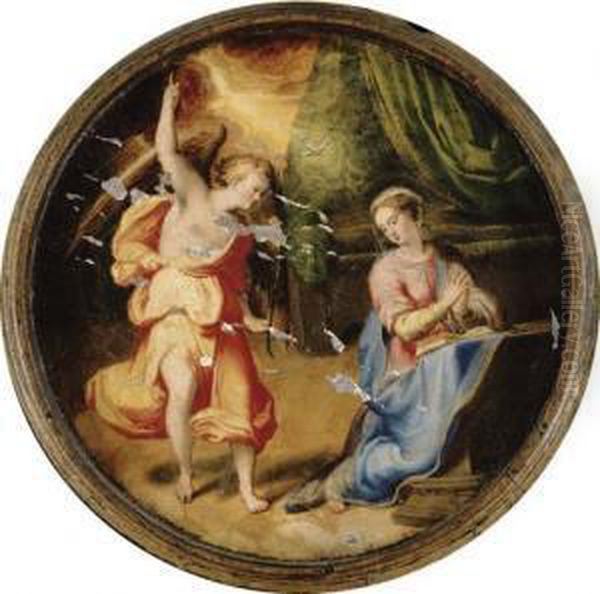 The Annunciation Oil Painting by Lavinia Fontana