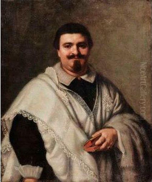 Ritratto Di Prelato by Girolamo Forabosco