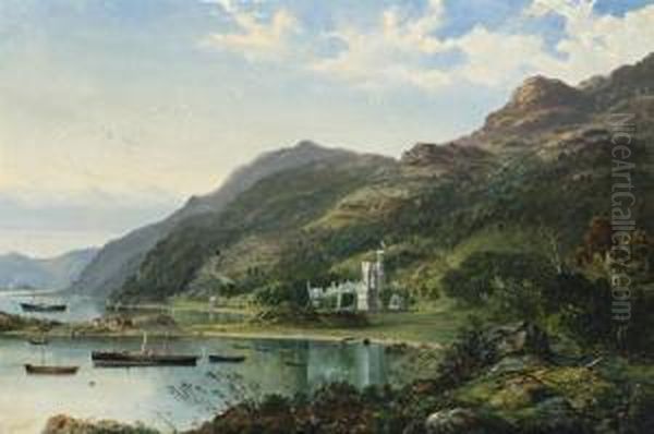 Bute, Scotland Oil Painting by H. Forrest