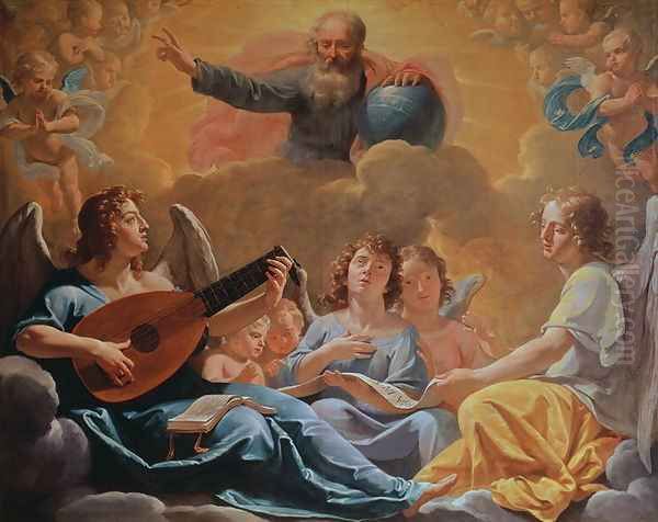 A Concert of Angels Oil Painting by Philippe de Champaigne