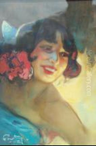 Danseuse Espagnole Oil Painting by Fortuney