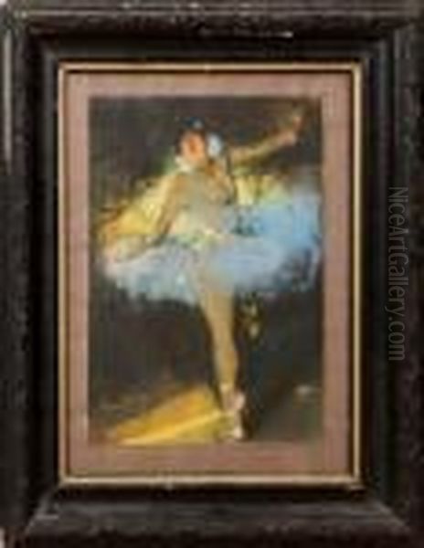 Danseuse Oil Painting by Louis Fortuney