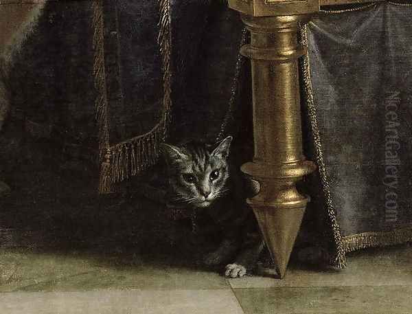 Christ in the House of Simon the Pharisee, c.1656 (detail) Oil Painting by Philippe de Champaigne