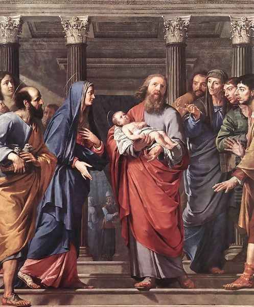 The Presentation of the Temple 1648 Oil Painting by Philippe de Champaigne