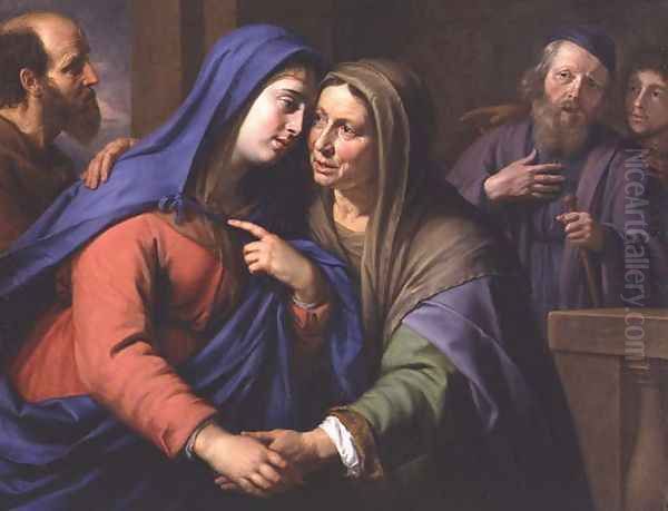 The Visitation Oil Painting by Philippe de Champaigne