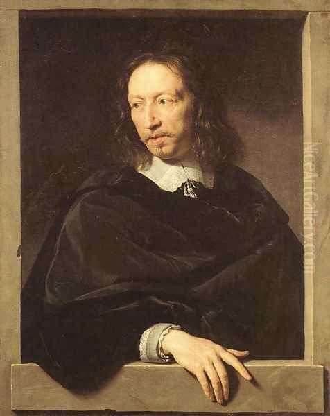 Portrait of a Man 1650 Oil Painting by Philippe de Champaigne