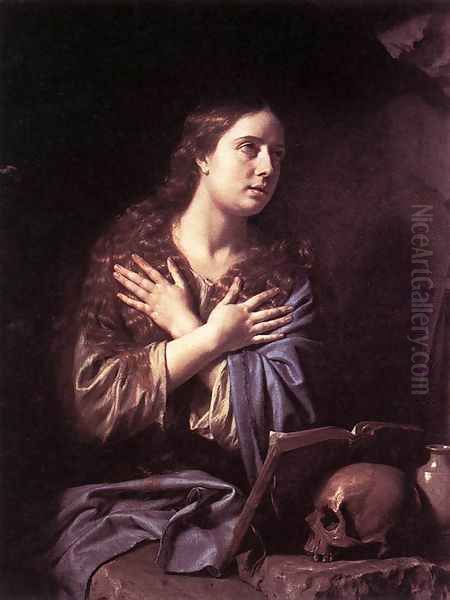 The Penitent Magdalen Oil Painting by Philippe de Champaigne